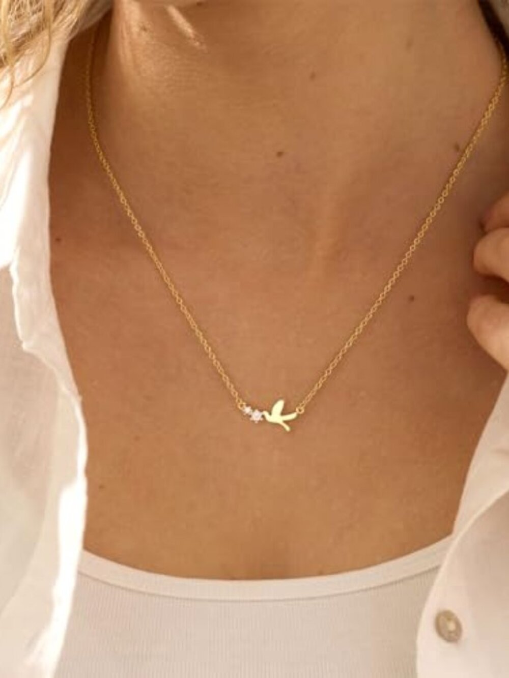14K‎ Gold Plated Dainty Pendant Butterfly Bead Boot Bee Baseball Flower Compass